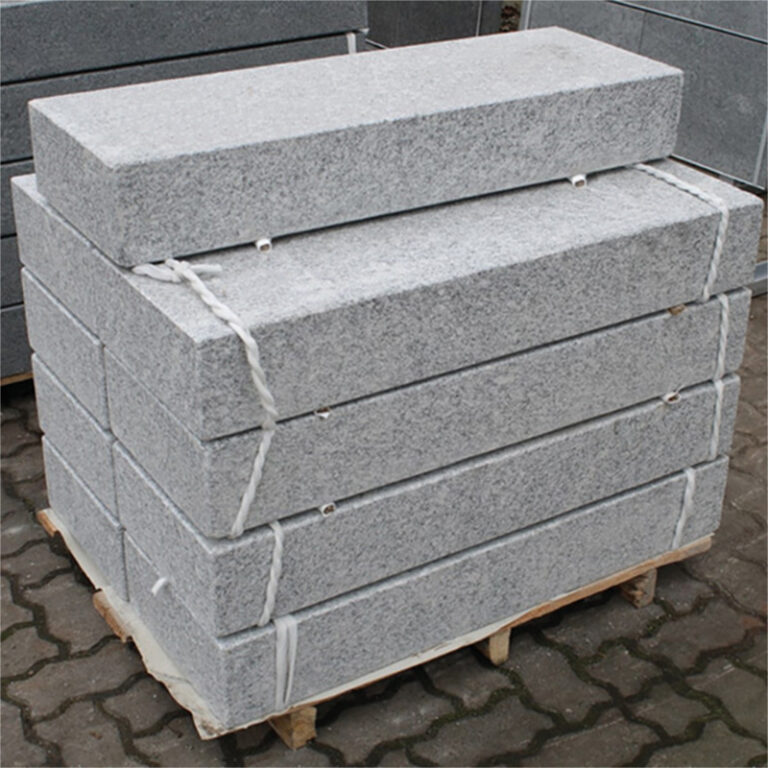 Granit Blockstufen 150x35x15 Anthrazit